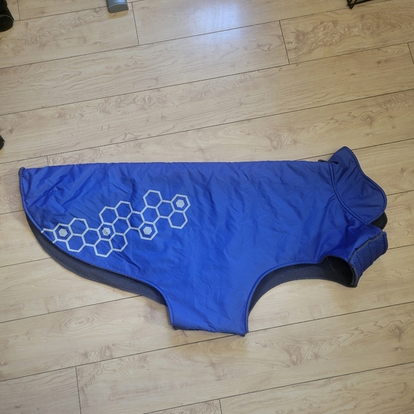 RC pets Venture Outerwear fleece lined Dog jacket Coat Blue size 30 XL XXL - Picture 6 of 6
